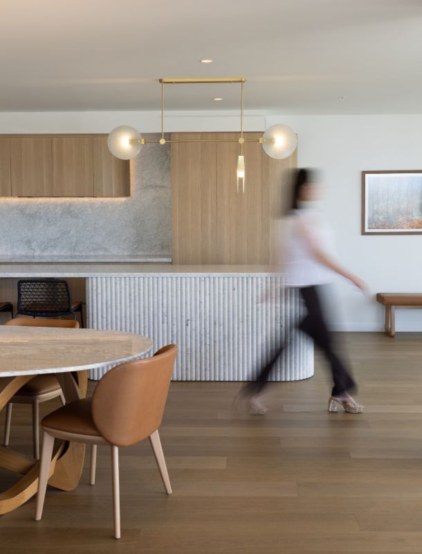 Walking through luxury Mooloolaba property